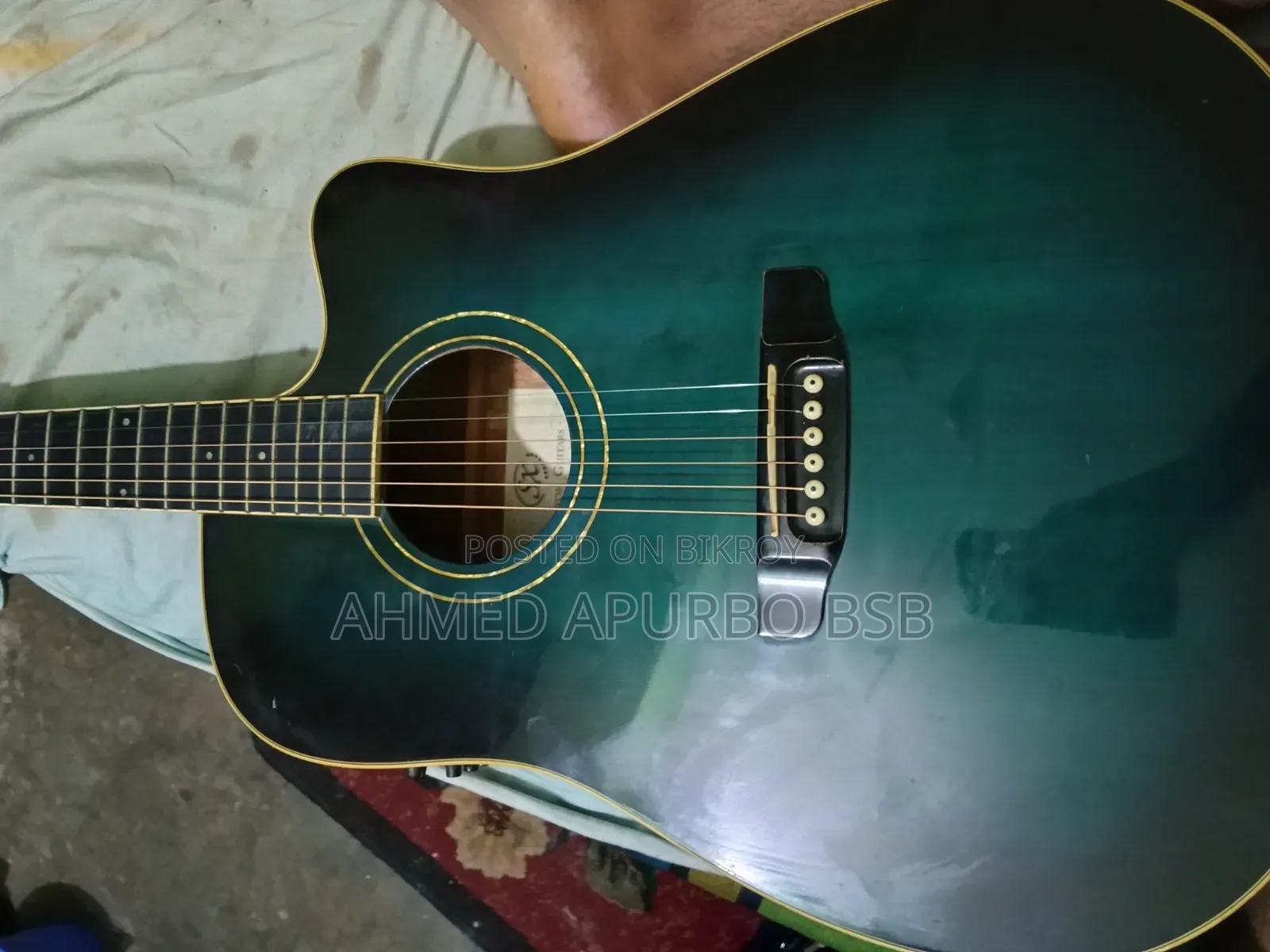 Sx Acoustic Guitar 6 String