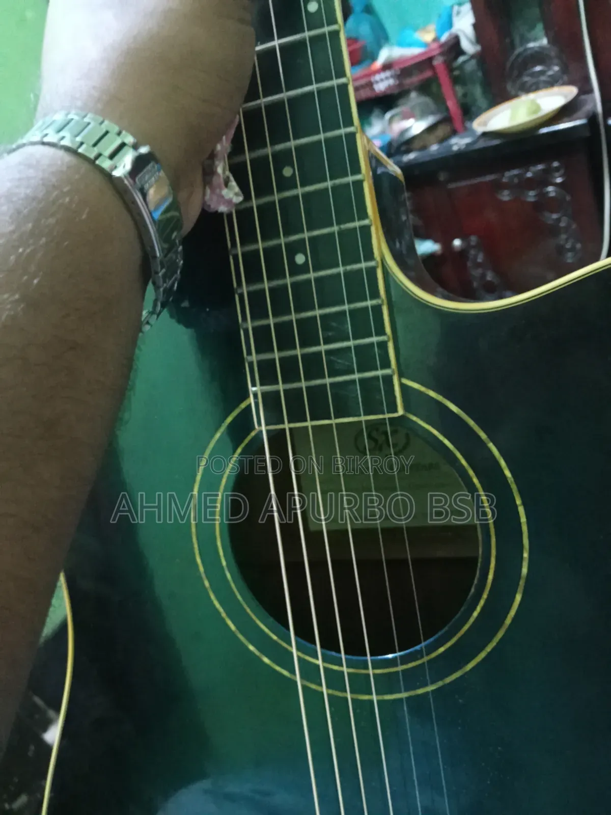 Sx Acoustic Guitar 6 String