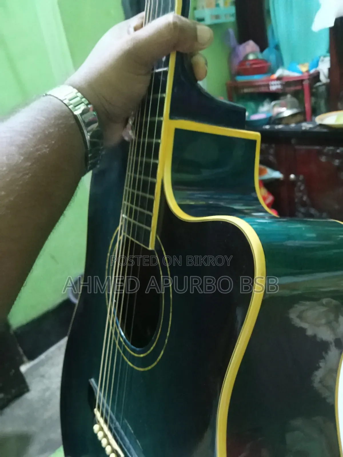Sx Acoustic Guitar 6 String