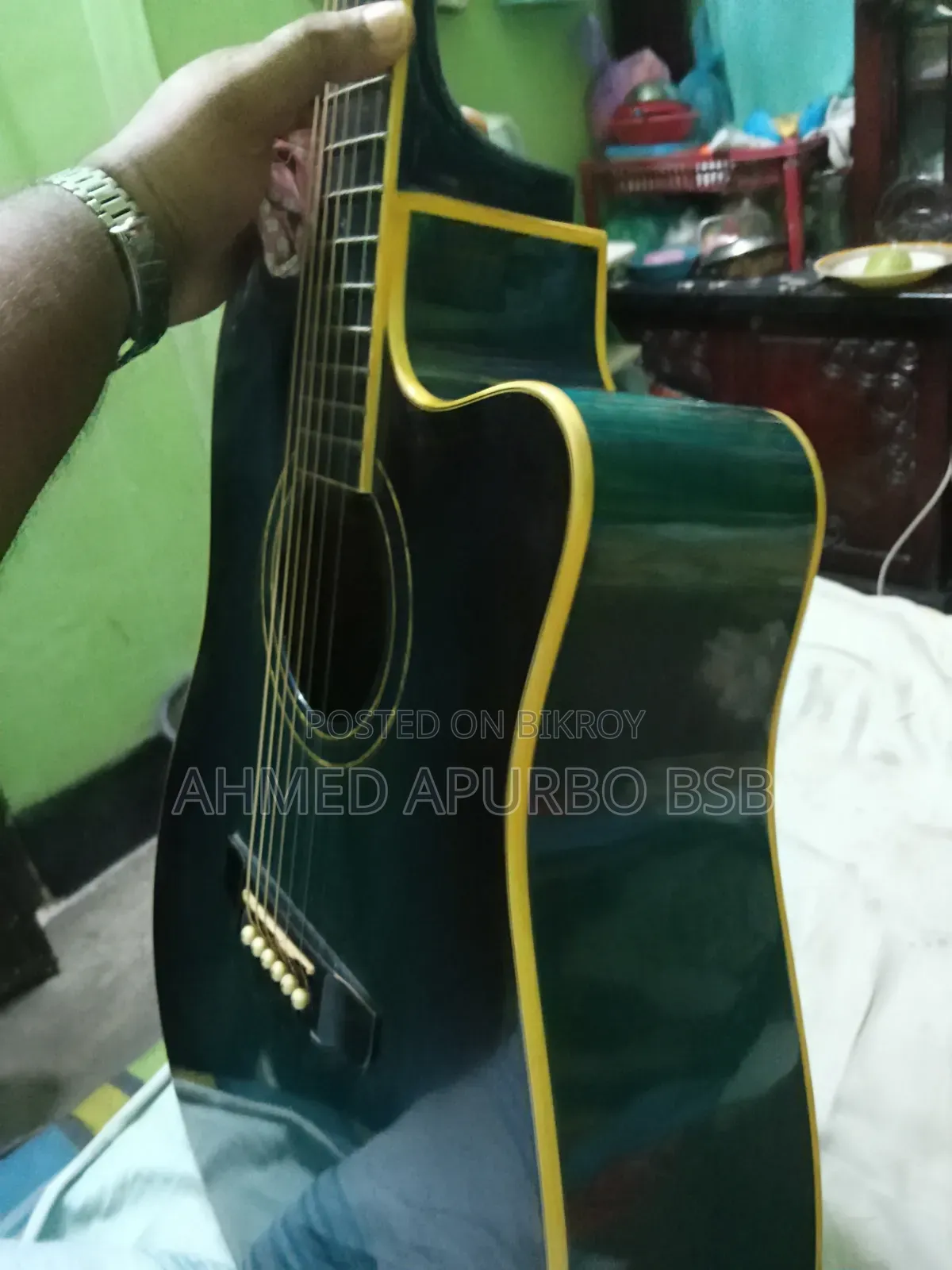 Sx Acoustic Guitar 6 String