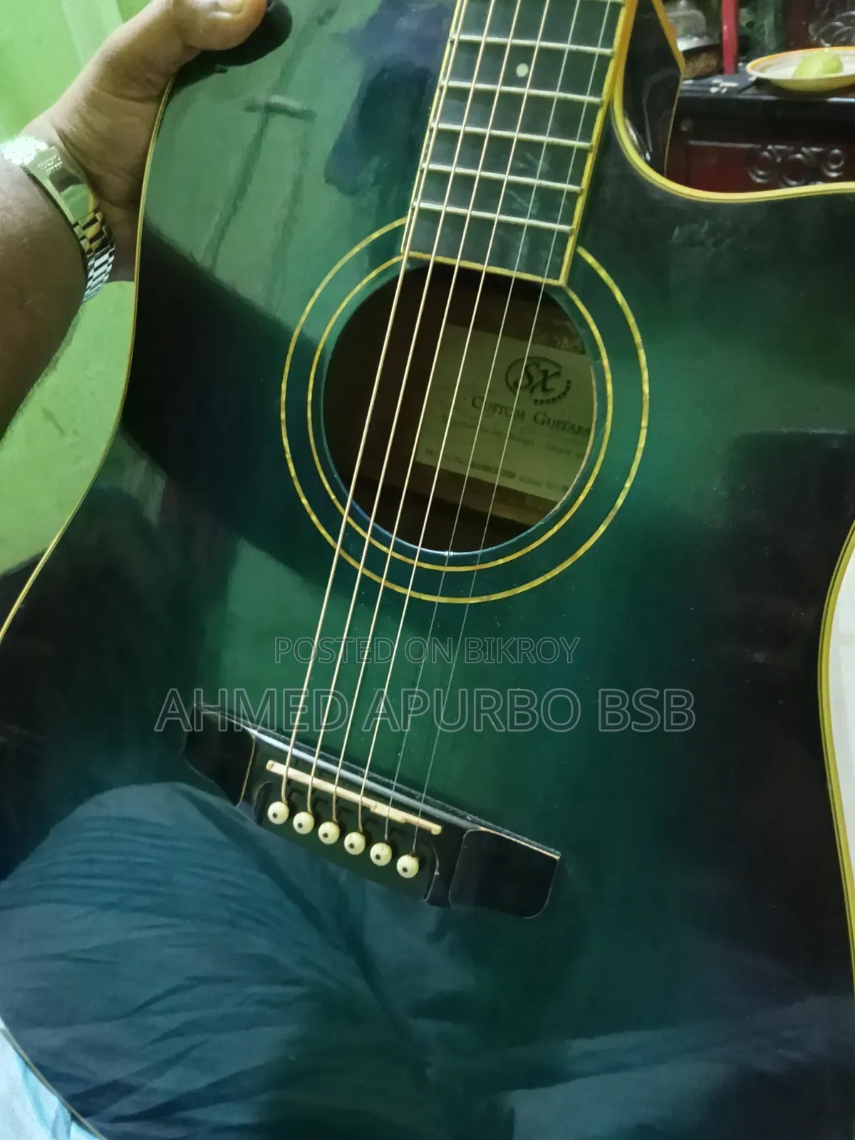 Sx Acoustic Guitar 6 String