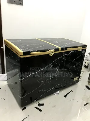 ব্যবহৃত কনকা ডিপ ফ্রিজার - ব্ল্যাক মার্বেল ডিজাইন