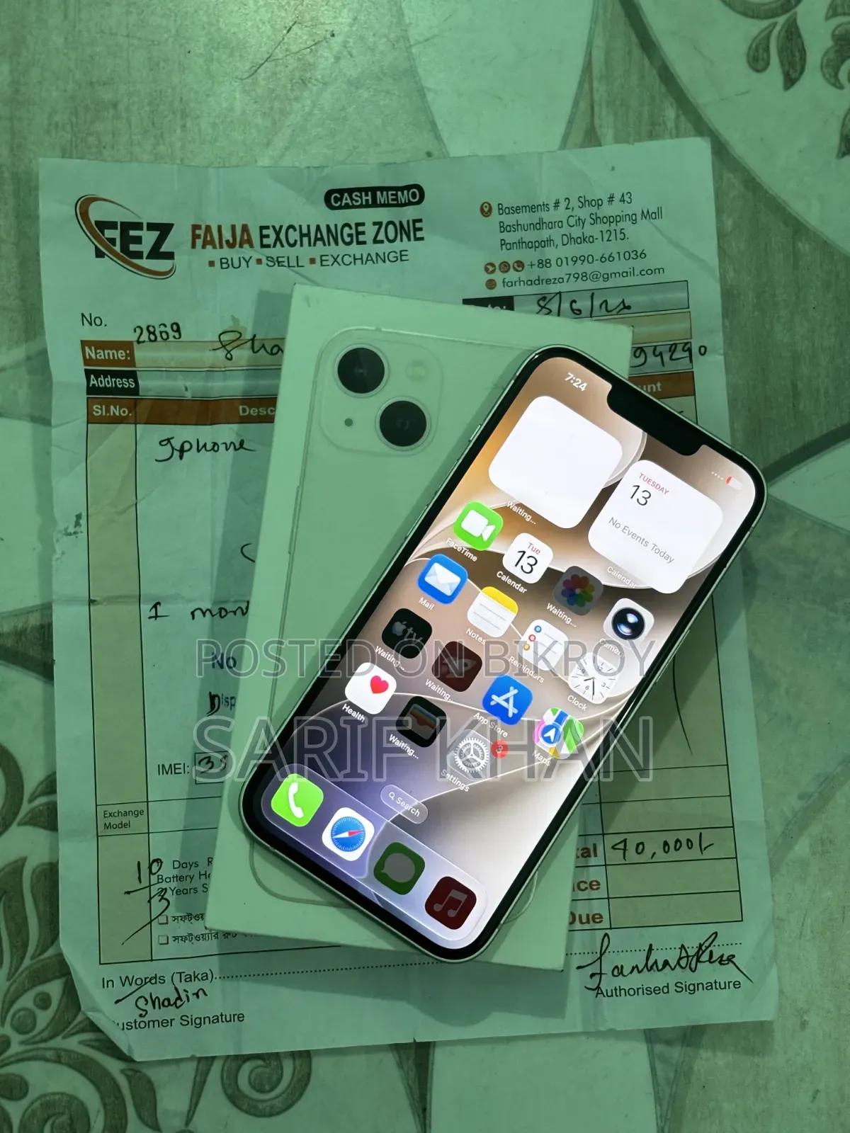 Apple iPhone 13 128 GB White