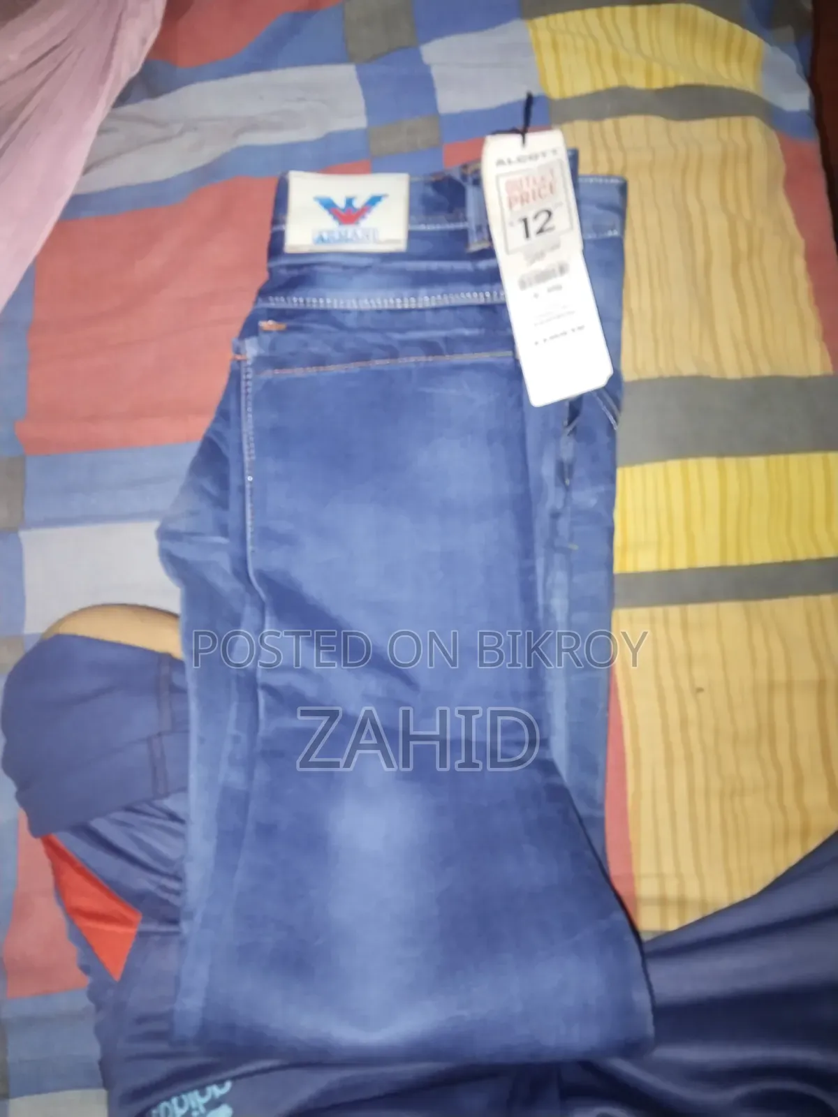 পুরুষদের নীল ডেনিম জিন্স প্যান্ট – স্টাইলিশ ও ক্যাজুয়াল সাইজ ৩৩