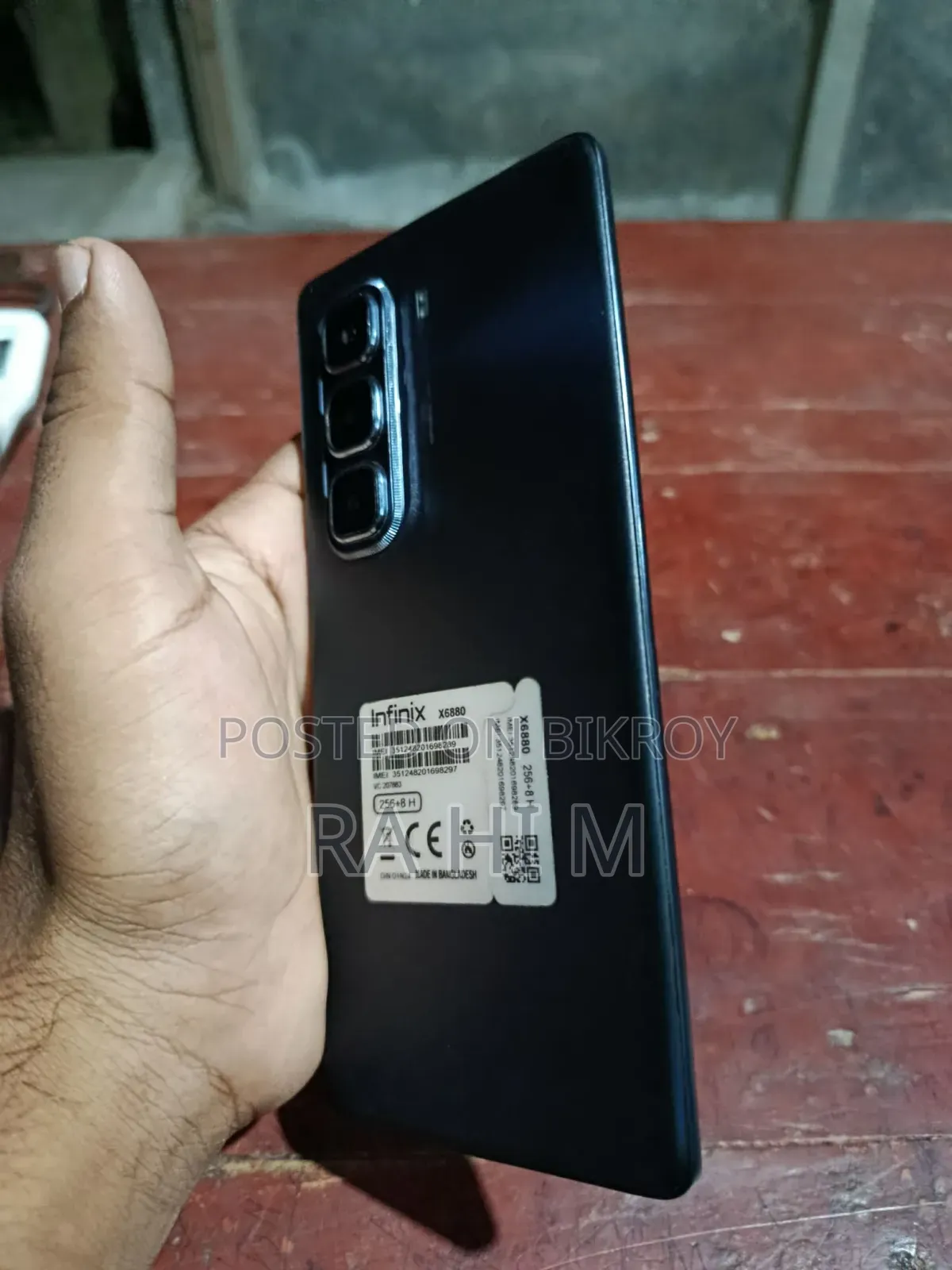 Infinix Hot 50 Pro+ 4G 256 GB Black