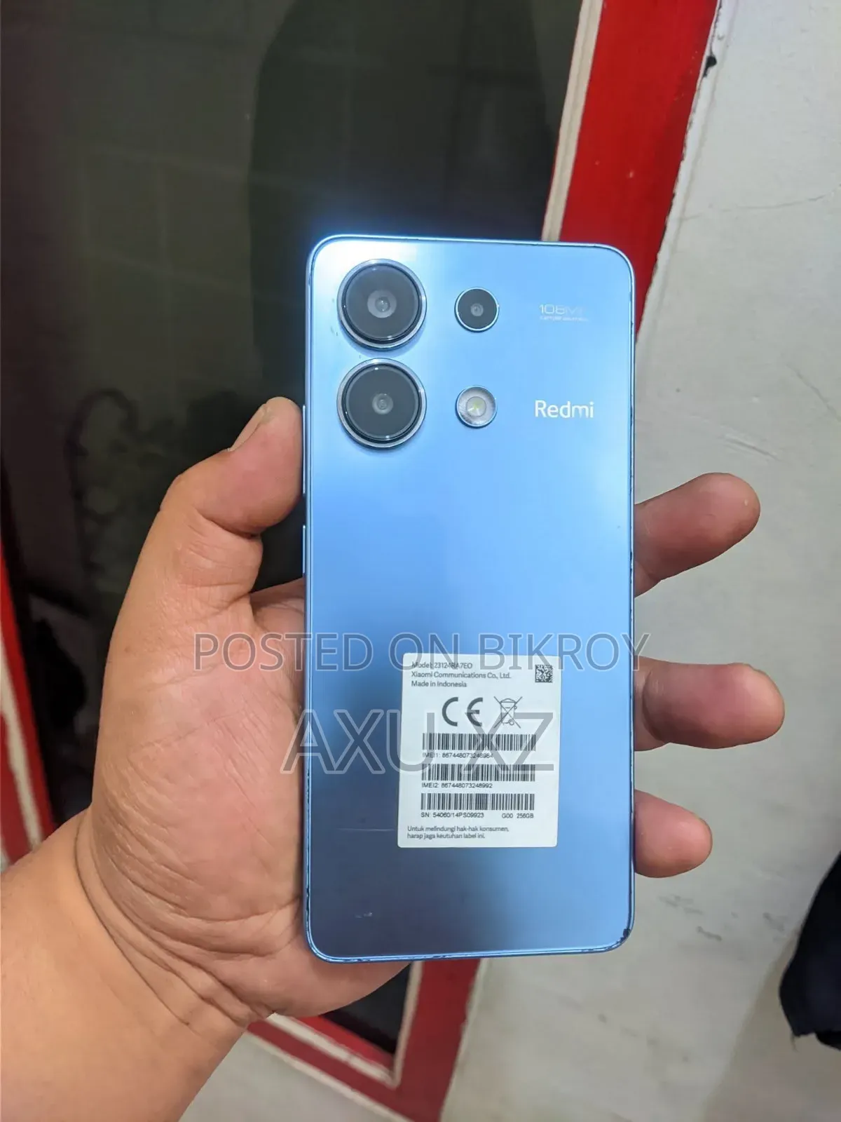 Xiaomi Redmi Note 13 128 GB Red
