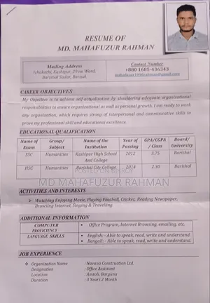 Md. Mahfuzur Rahman