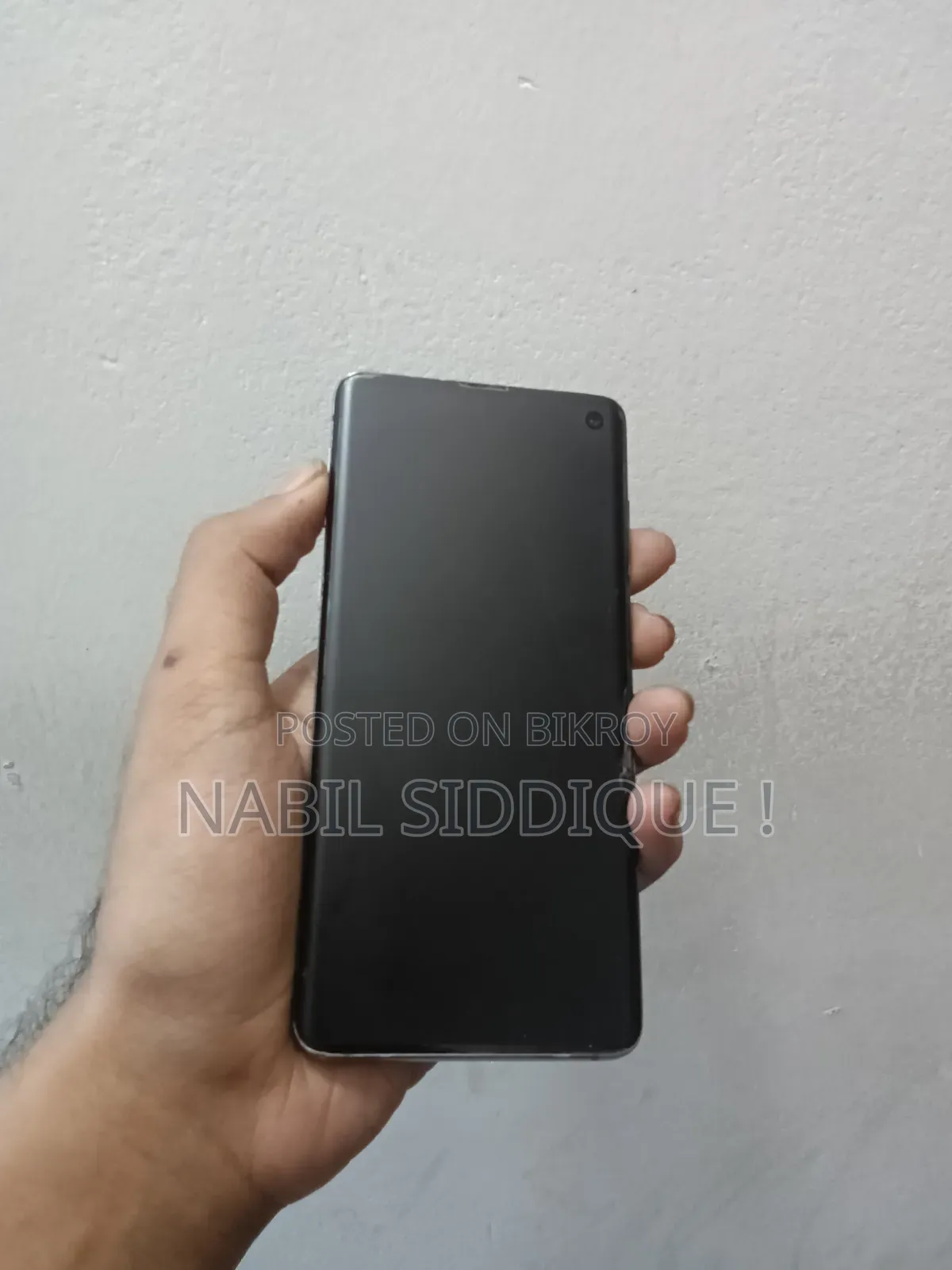 স্যামসাং গ্যালাক্সি এস১০ ১২৮ জিবি গ্রাফাইট