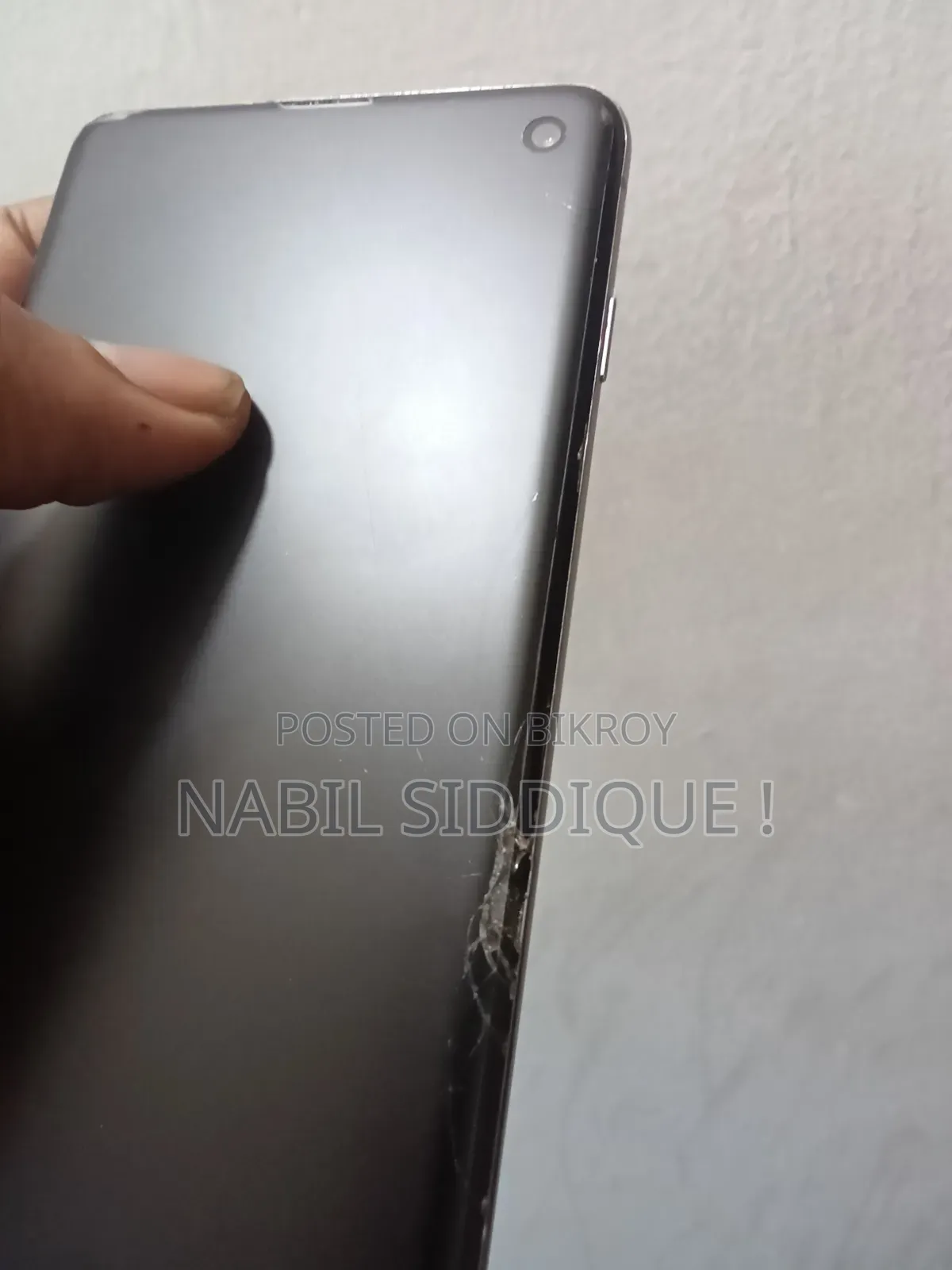 স্যামসাং গ্যালাক্সি এস১০ ১২৮ জিবি গ্রাফাইট
