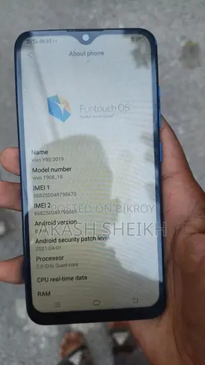 Vivo Y90 32 GB Blue