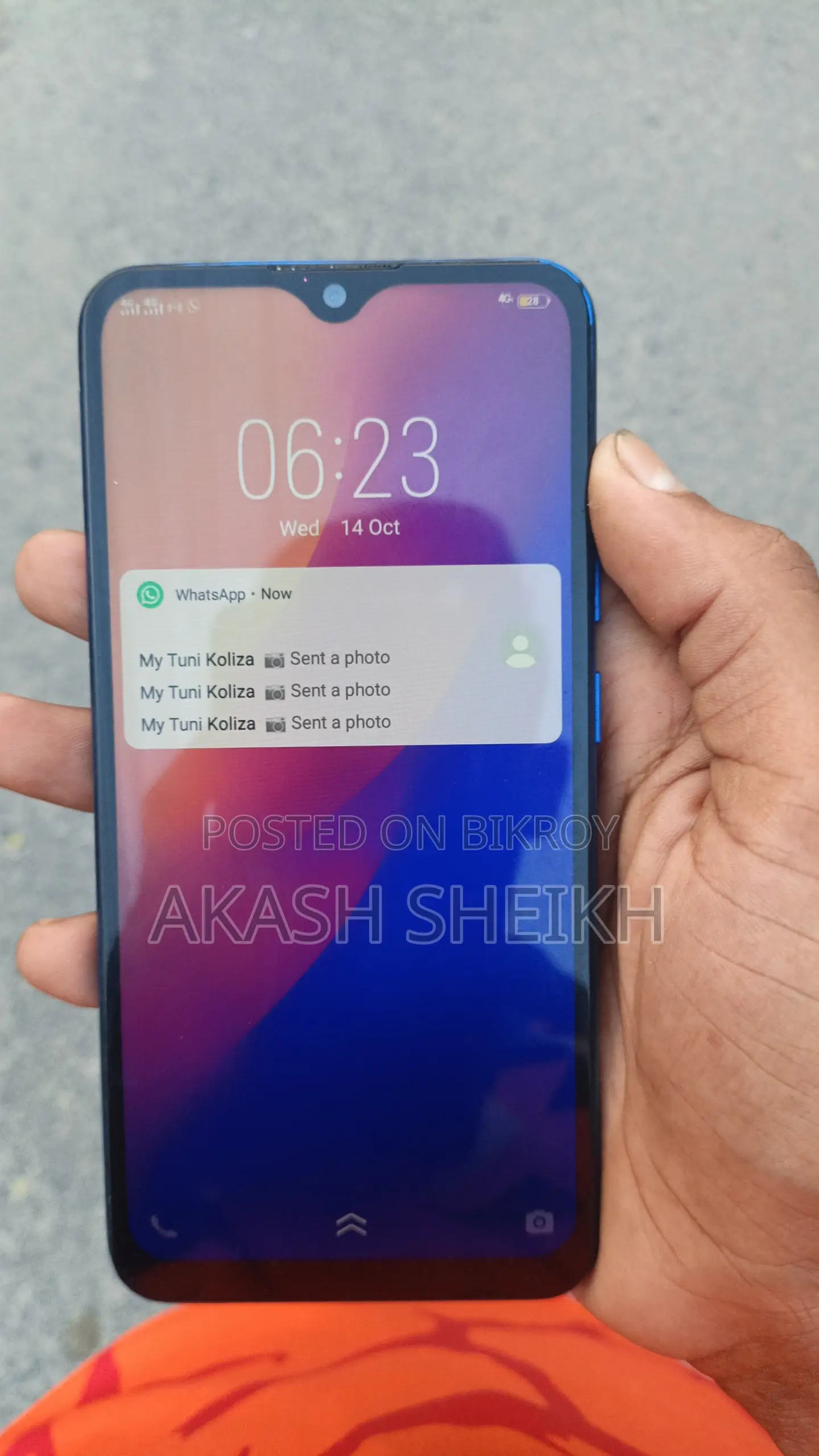 Vivo Y90 32 GB Blue