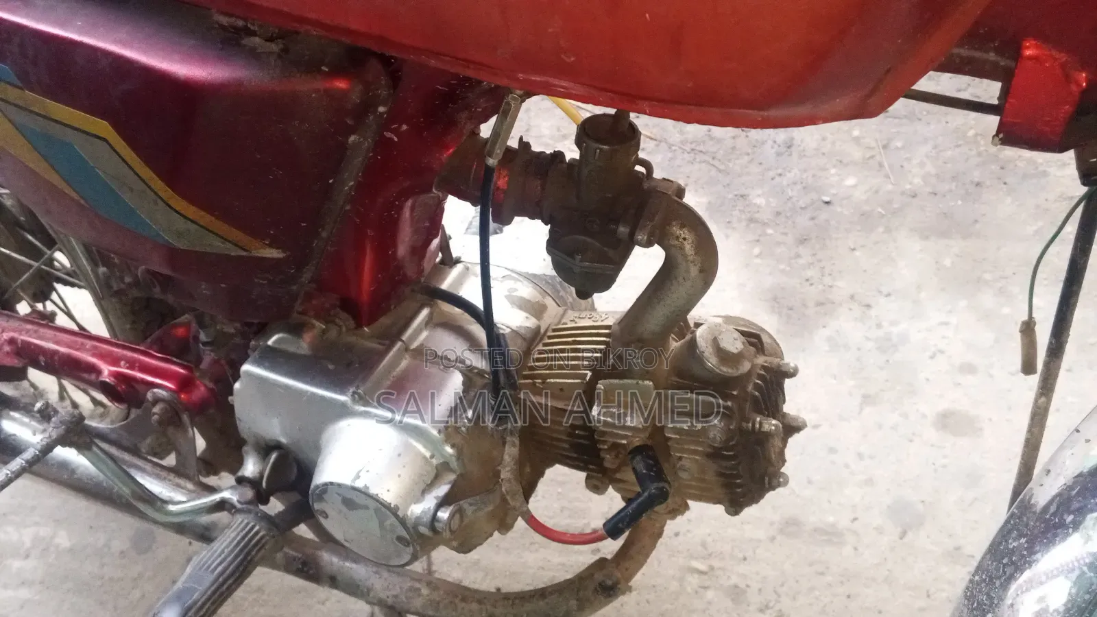 Jialing JL150T-2 1992 Red