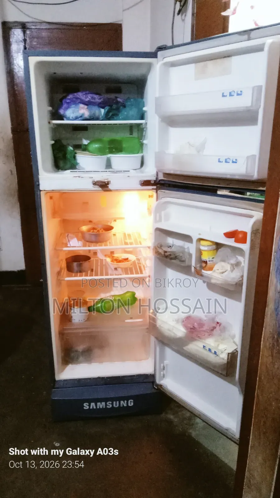স্যামসাং ১০.৫ সিএফটি নো ফ্রস্ট ফ্রিজ