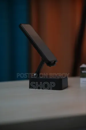 থ্রি ইন ওয়ান পোর্টেবল ফোল্ডেবল মোবাইল ফোন হোল্ডার উইথ ব্লুটুথ স্পিকার