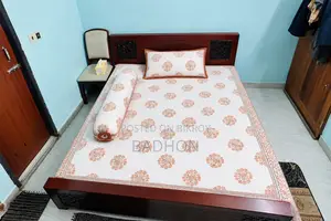কিং সাইজ বেড + ফোম ম্যাট্রেস + টপার, বসুন্ধরা
