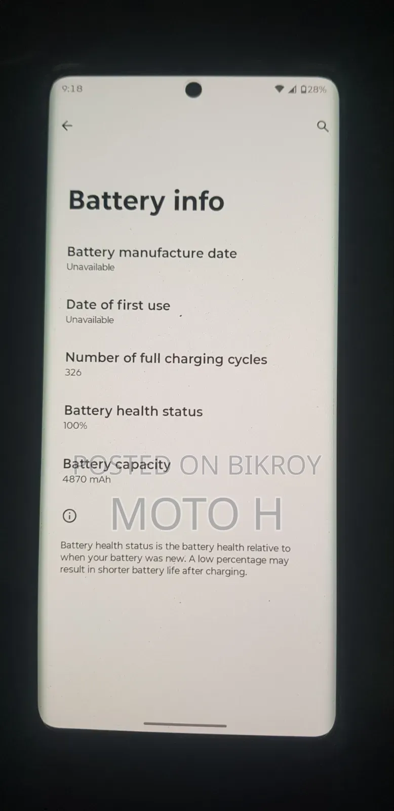 Motorola Edge 50 Fusion 512 GB White