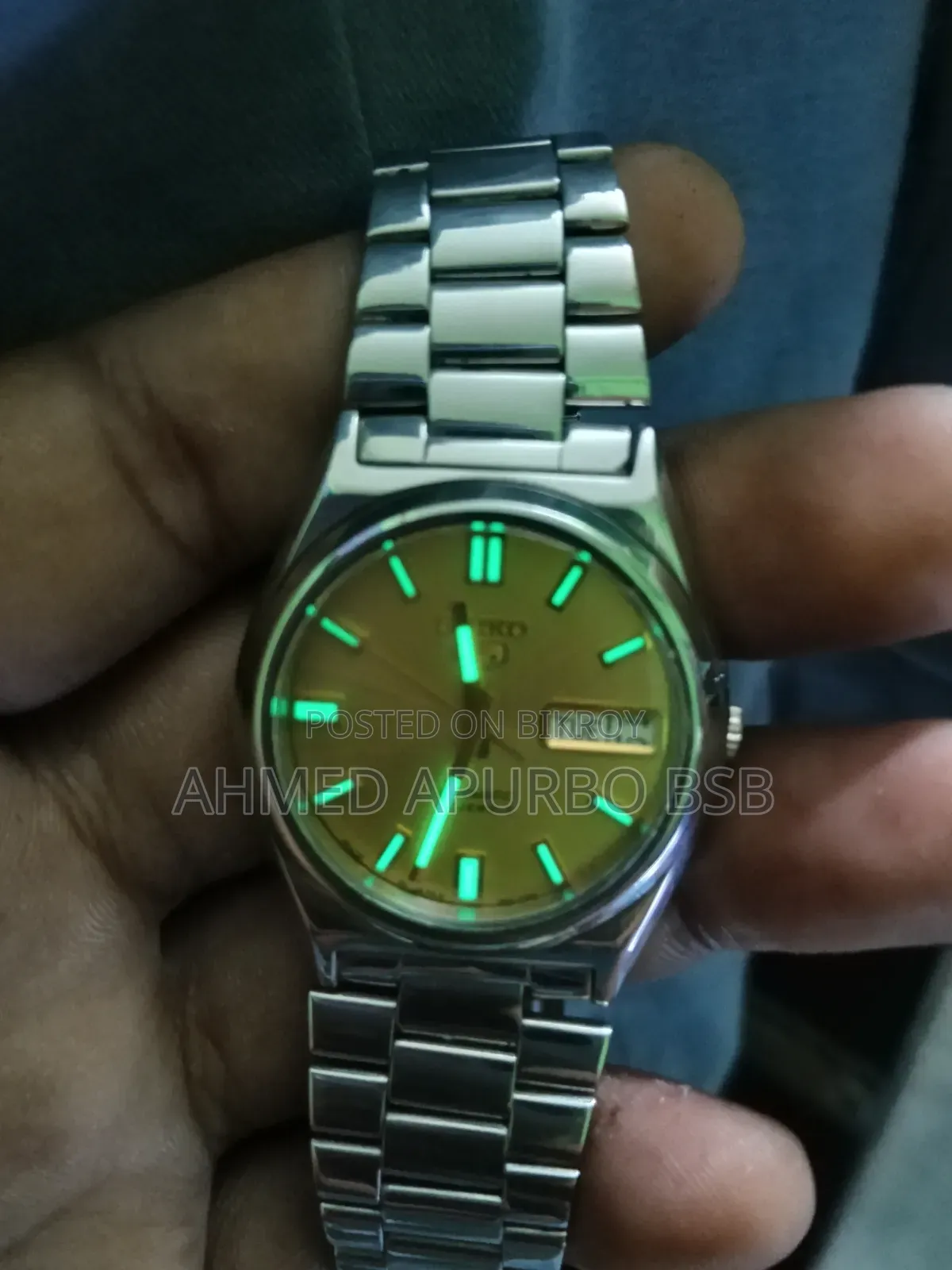 ভিন্টেজ অটোমেটিক সেকো ৫ ঘড়ি