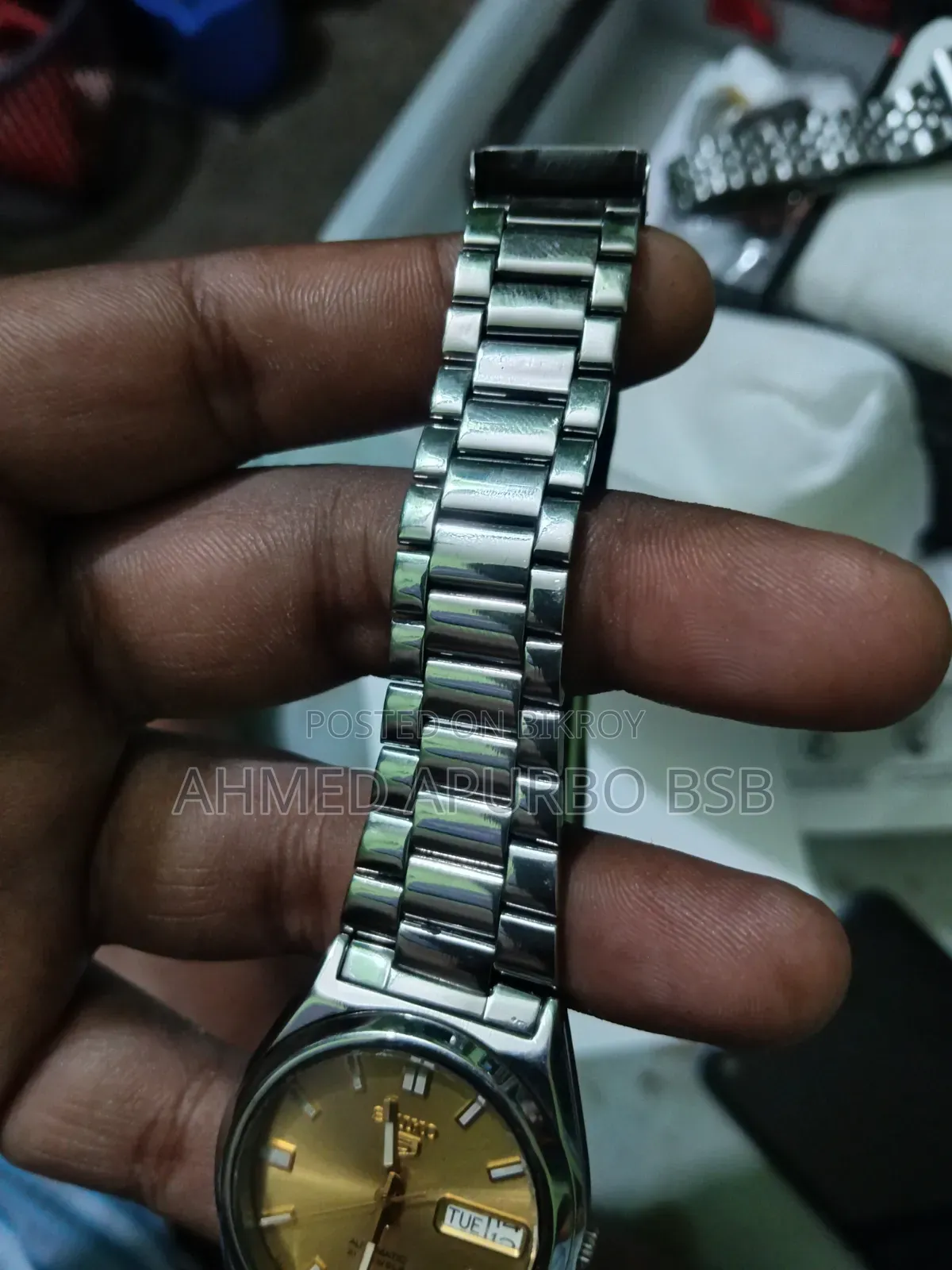 ভিন্টেজ অটোমেটিক সেকো ৫ ঘড়ি