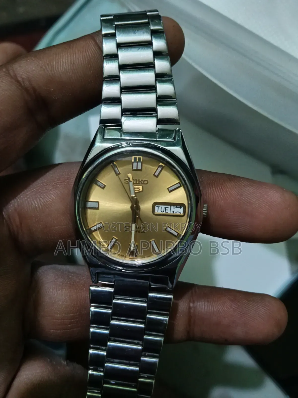 ভিন্টেজ অটোমেটিক সেকো ৫ ঘড়ি