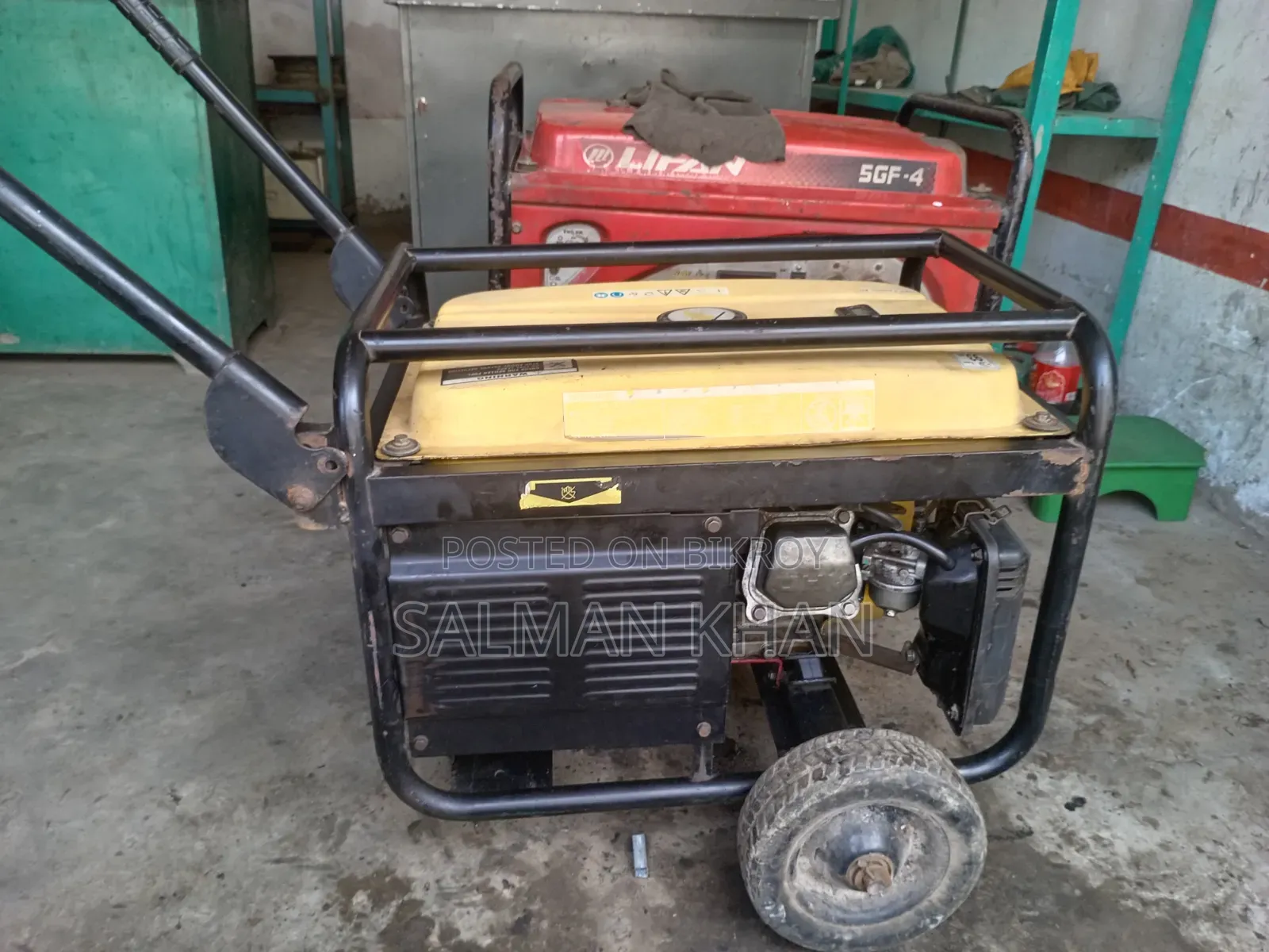 Generator for sale
Price: Only 20,000 Taka.