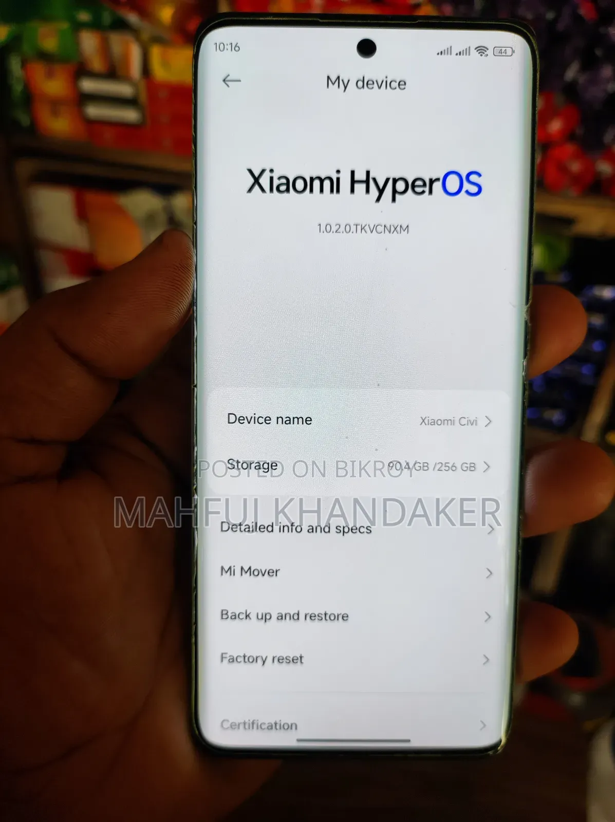 Xiaomi Civi 1S 256 GB Black