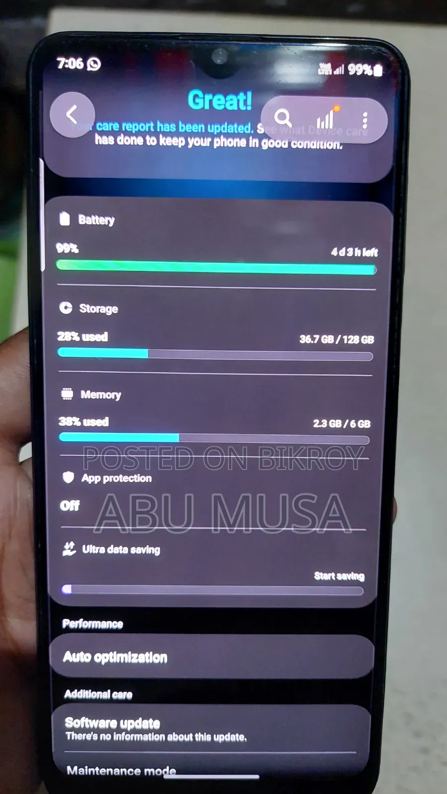 Samsung Galaxy M32 128 GB Black