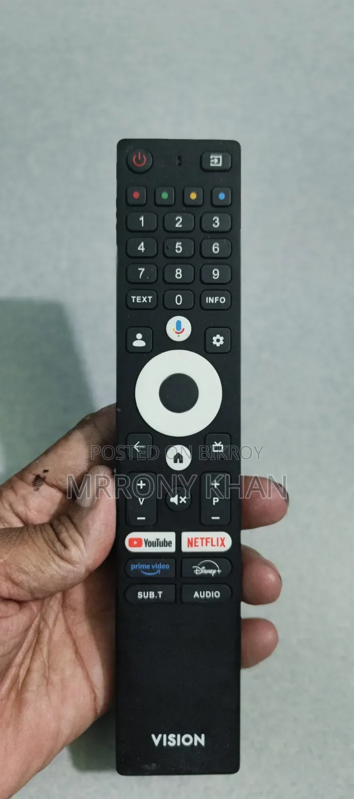 Vision Google 43 Inch Smart Android LED TV Voice Control