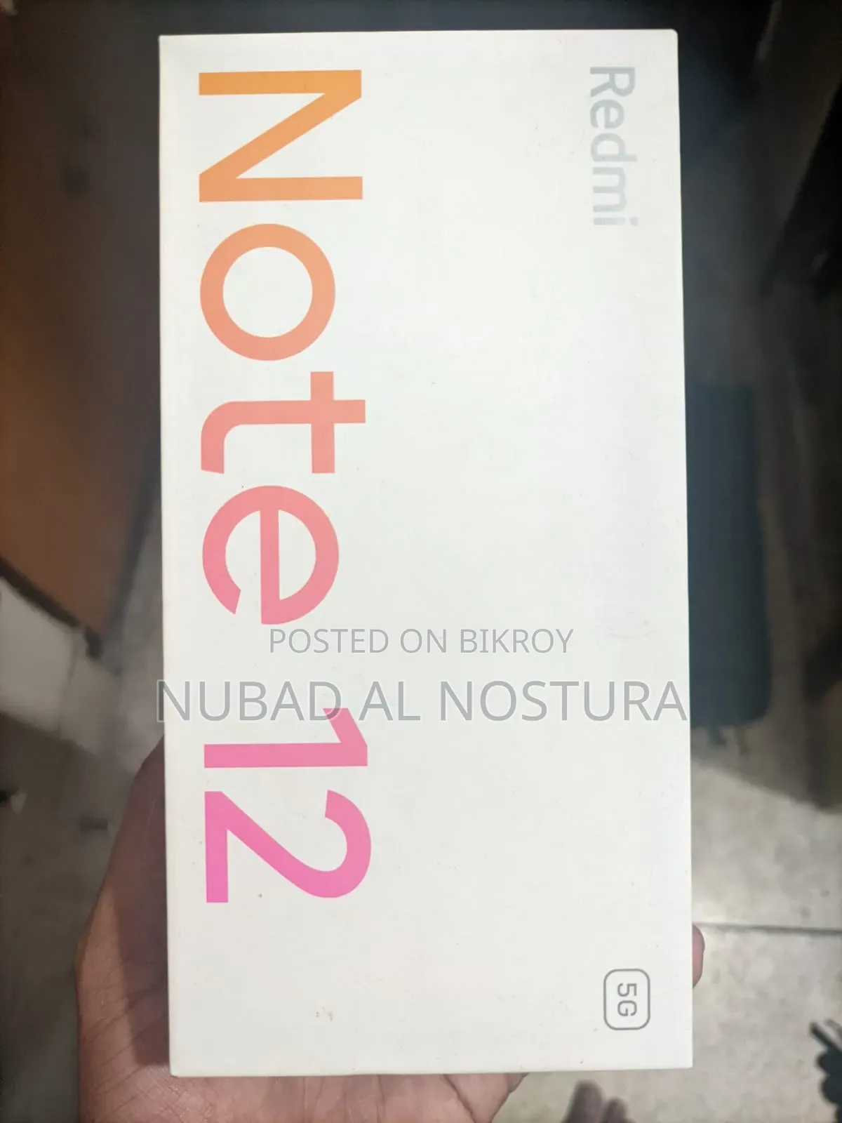New Xiaomi Redmi Note 12 5G 128 GB White