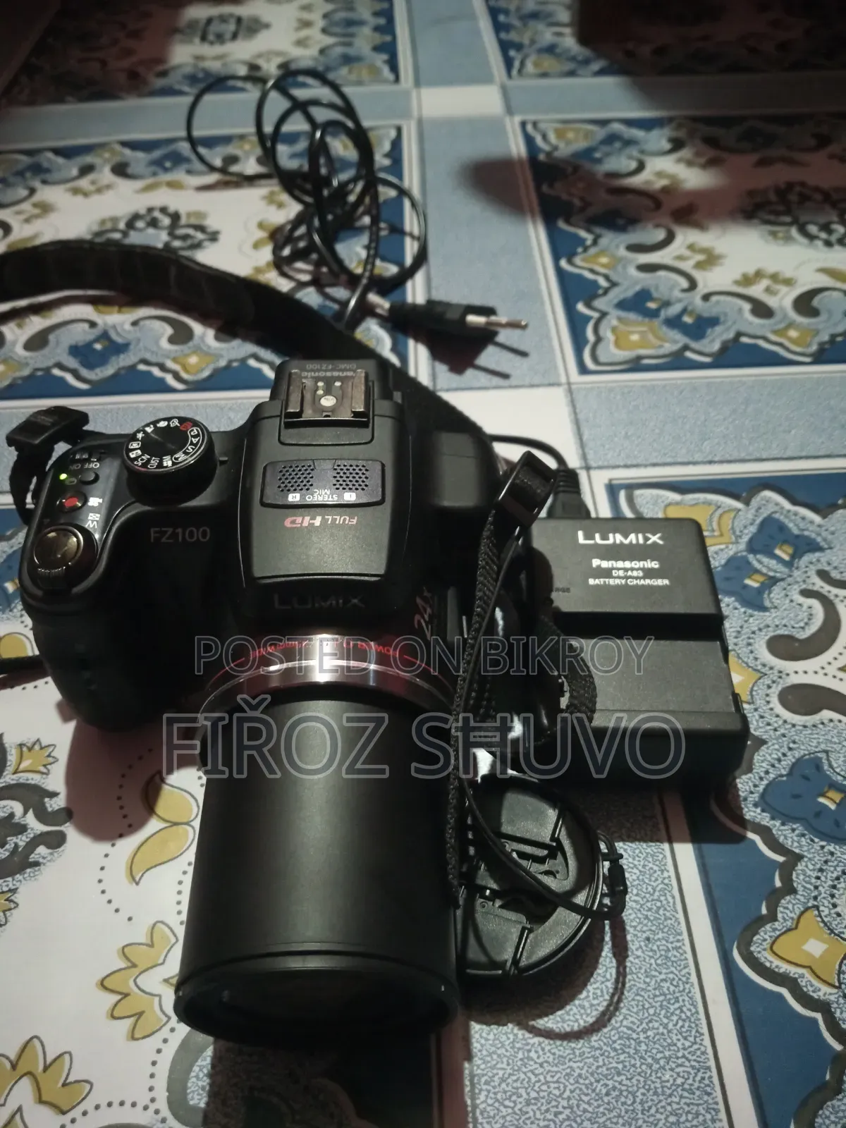 Panasonic Lumix FZ-100, made in Japan