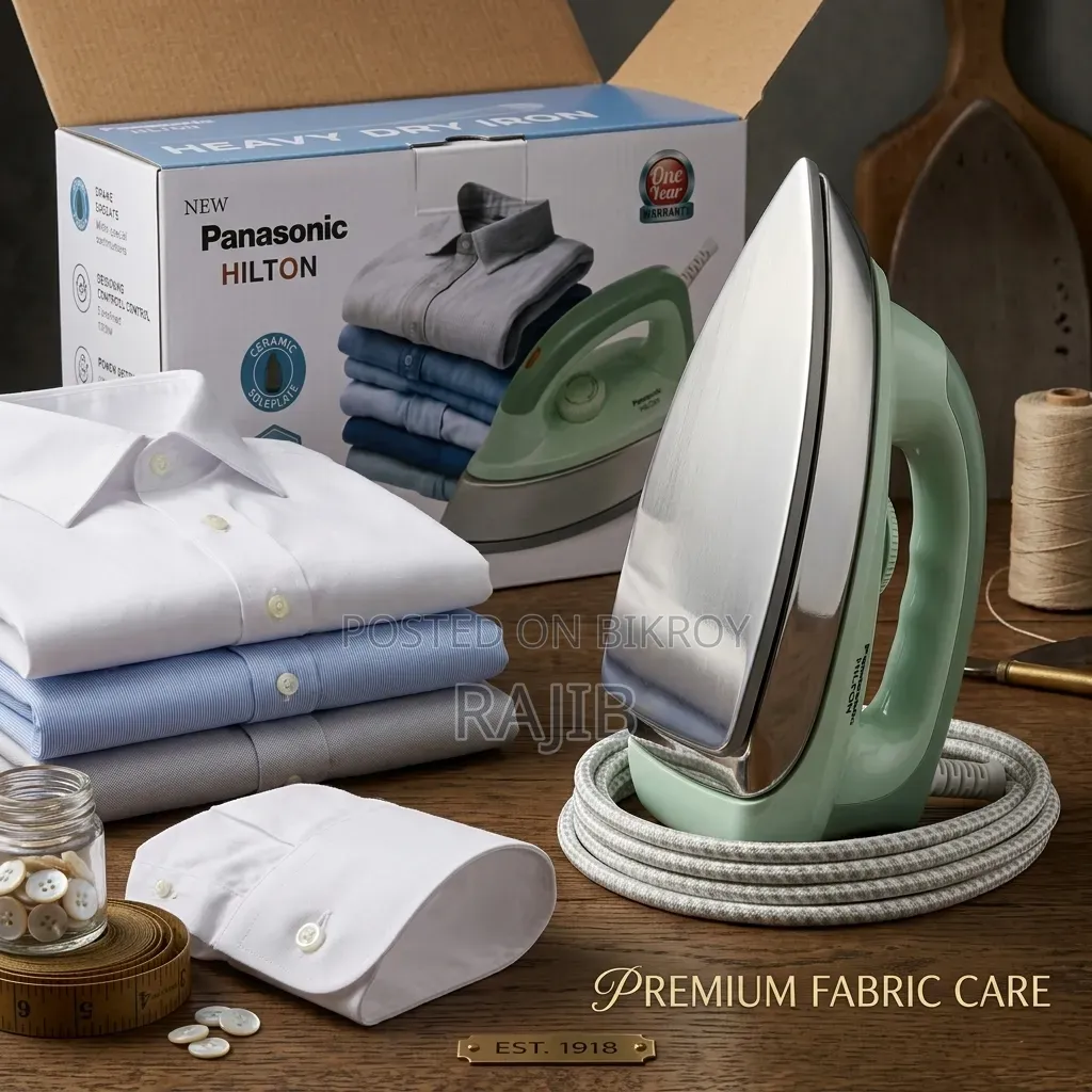 Panasonic Hilton Heavy Weight Dry Iron 1200w - Model PDI-1X
