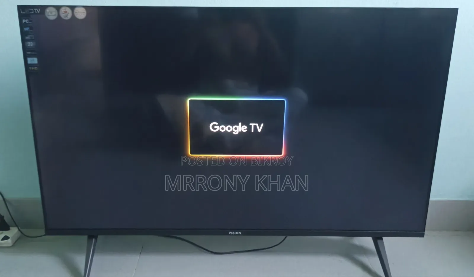 Vision Google 43 Inch Smart Android LED TV Voice Control