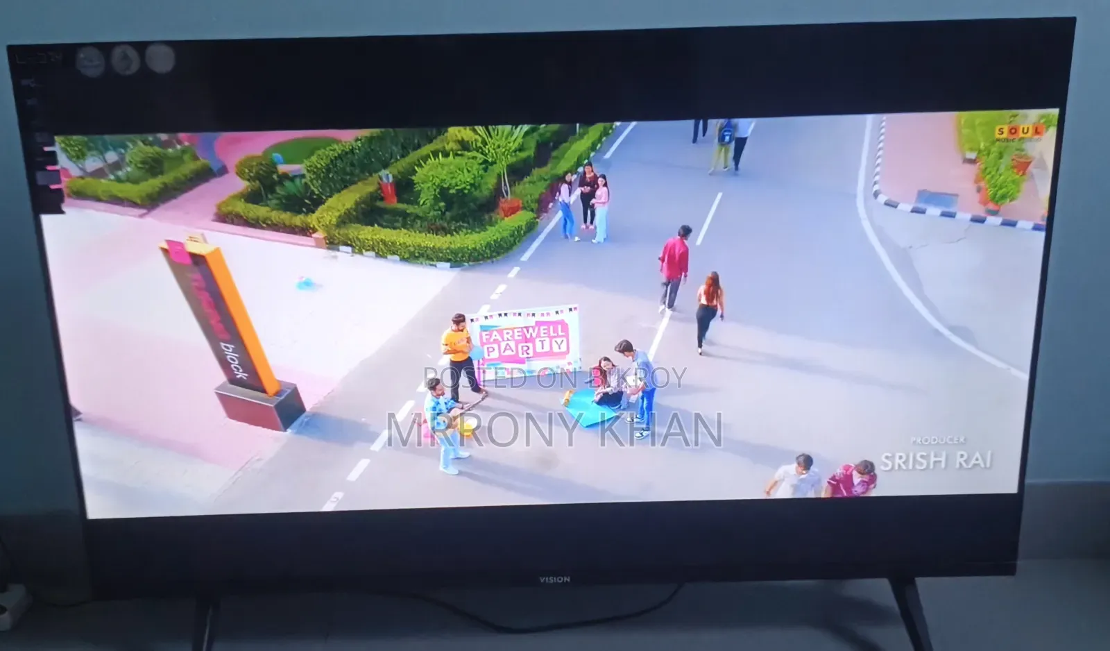 Vision Google 43 Inch Smart Android LED TV Voice Control