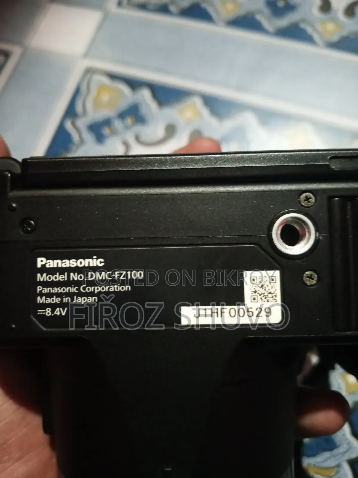 Panasonic Lumix FZ-100, made in Japan