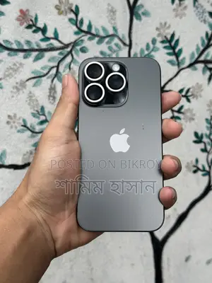 Apple iPhone 15 Pro 256 GB Black