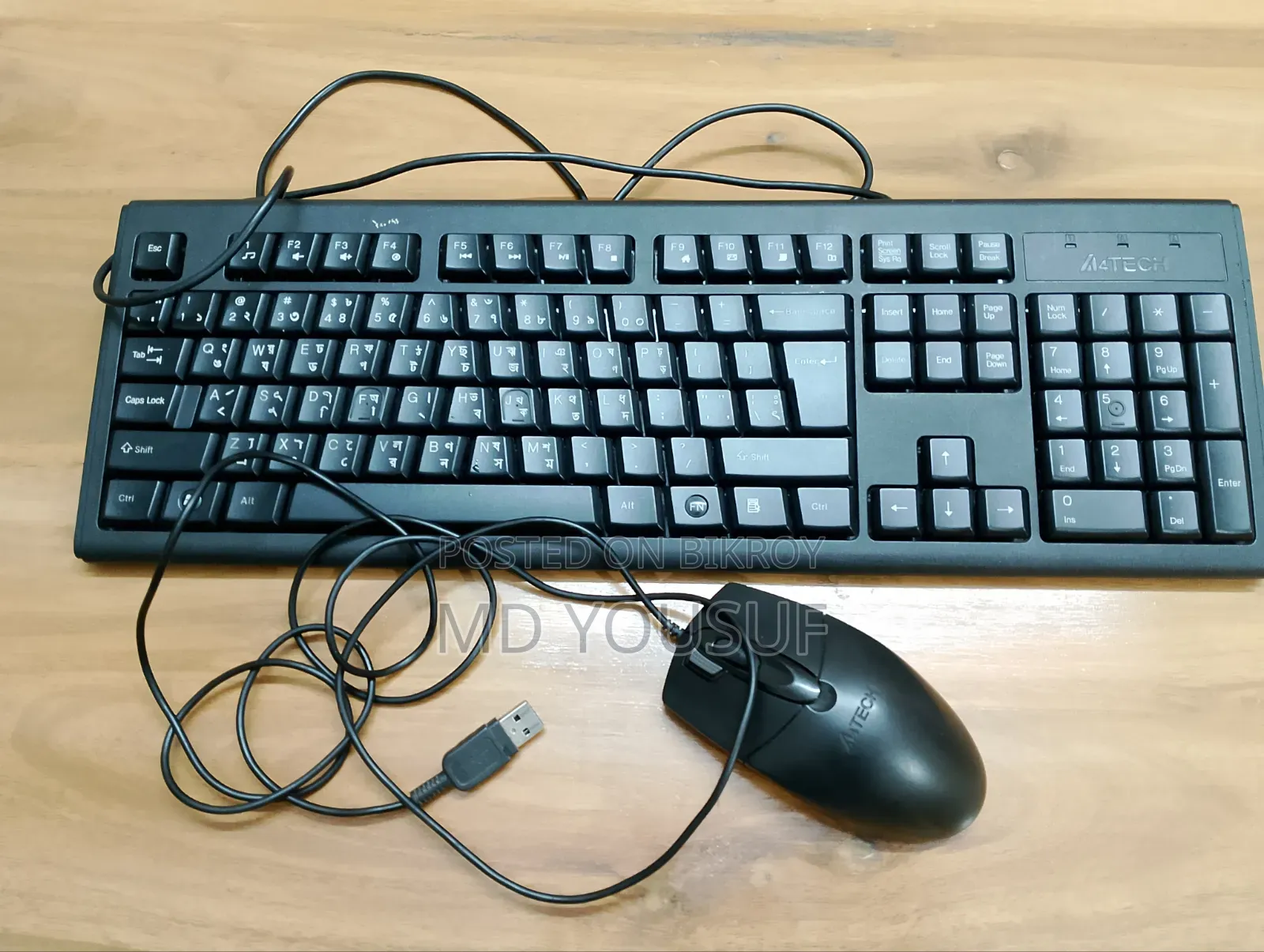 A4Tech কিবোর্ড ও মাউস আর্জেন্ট বিক্রি করবো!