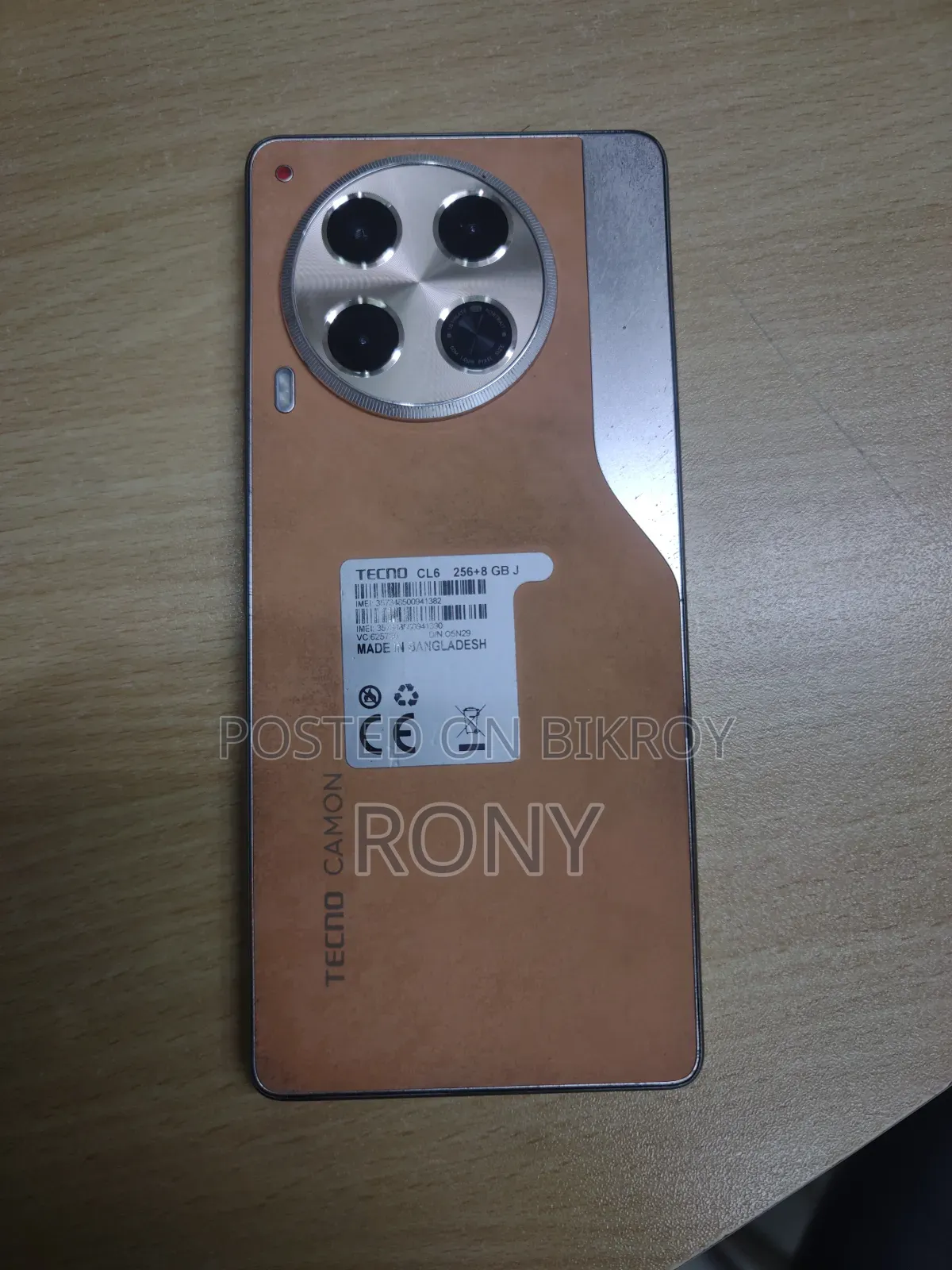 Tecno Camon 30 256 GB Graphite