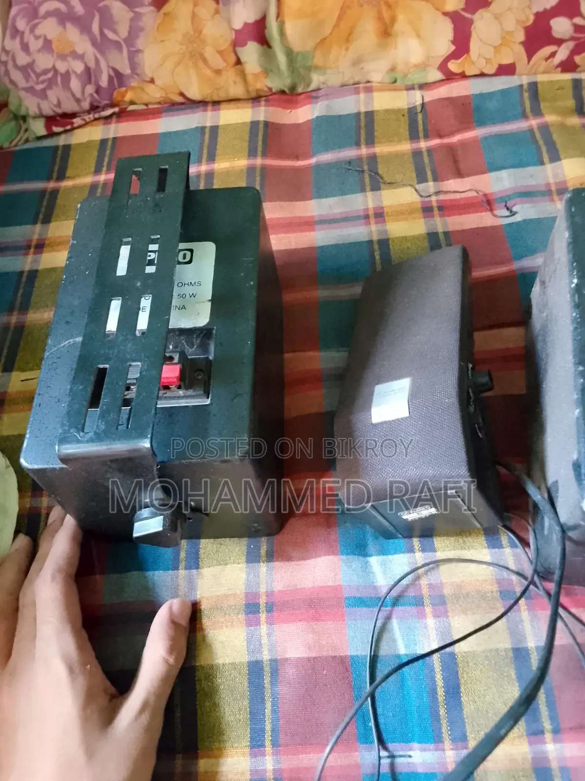 ভালো কয়েকটা স্পিকার বিক্রি হবে