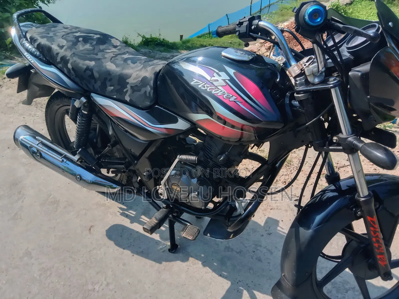 Bajaj Discover 100 2016 Black