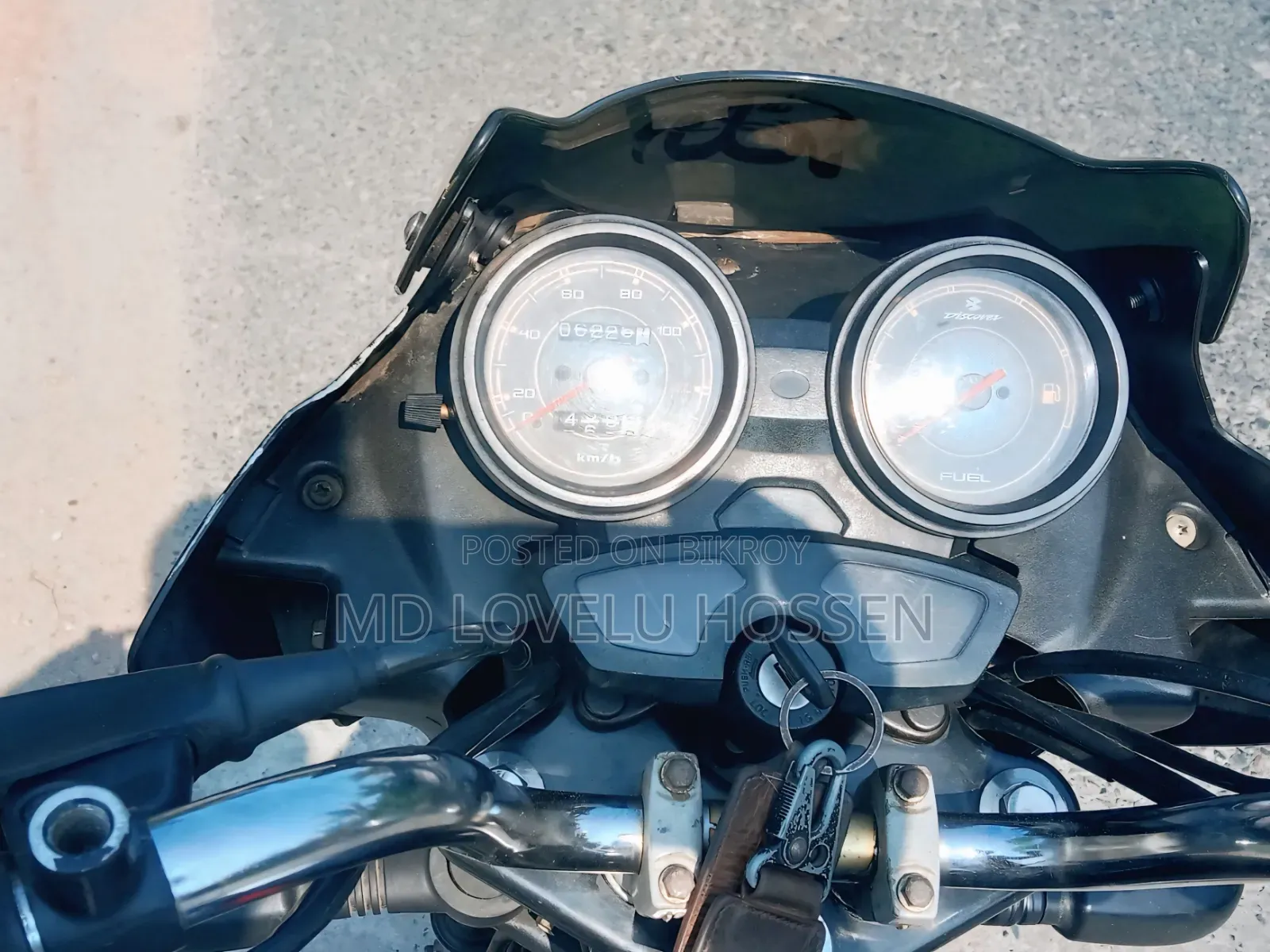 Bajaj Discover 100 2016 Black