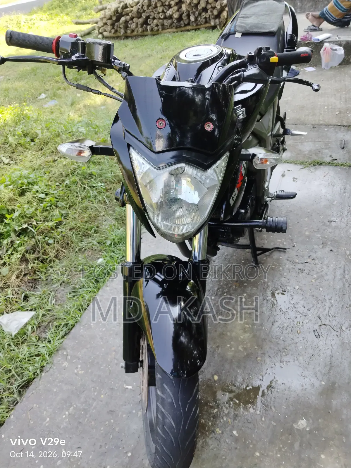 New Suzuki Gixxer 2024 Black