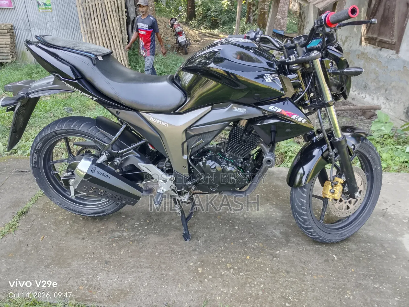 New Suzuki Gixxer 2024 Black