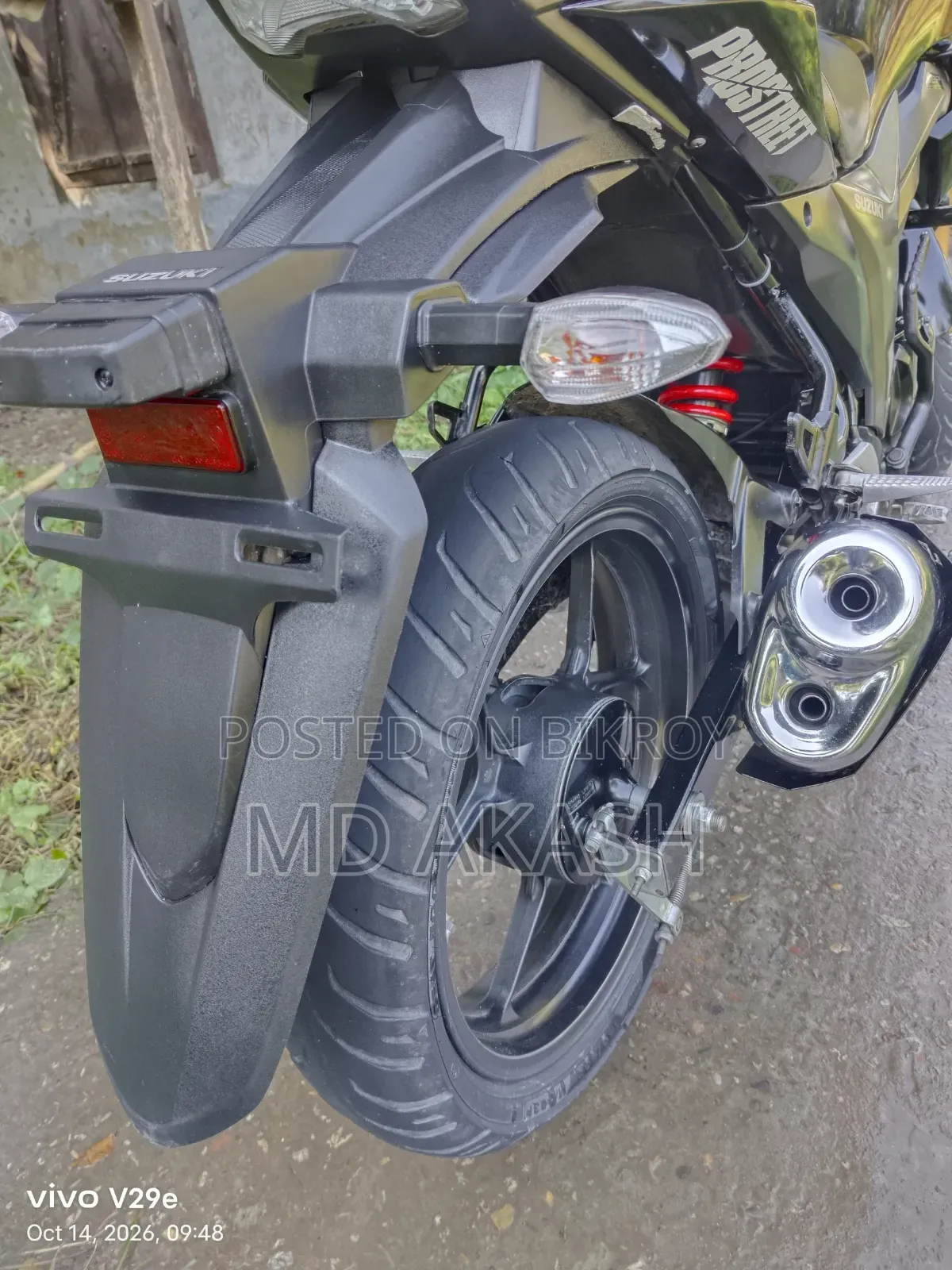 New Suzuki Gixxer 2024 Black