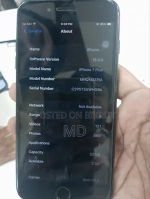 Apple iPhone 7 Plus 32 GB Black
