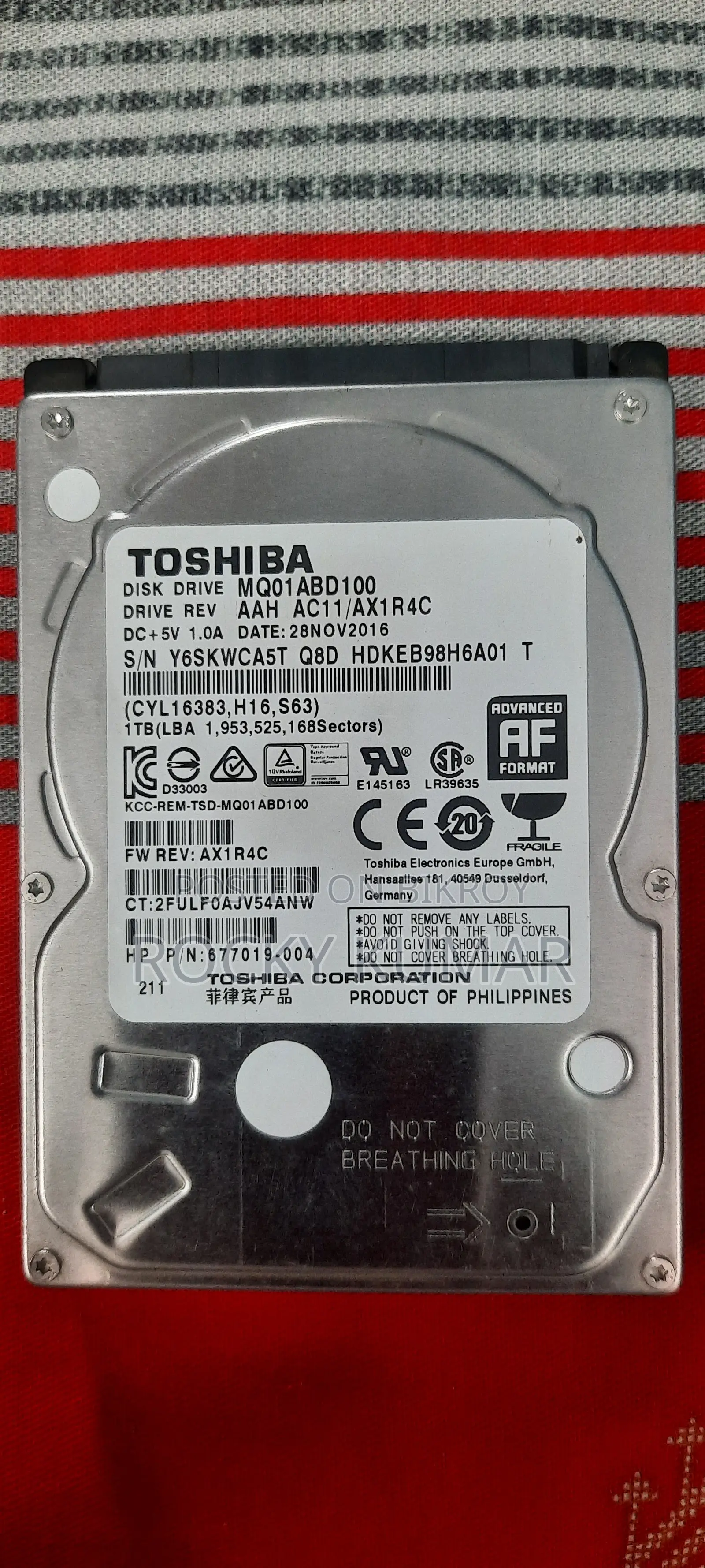 Hard Drive 1TB