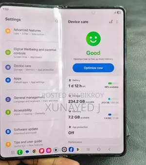 Samsung Galaxy Z Fold4 256 GB Black