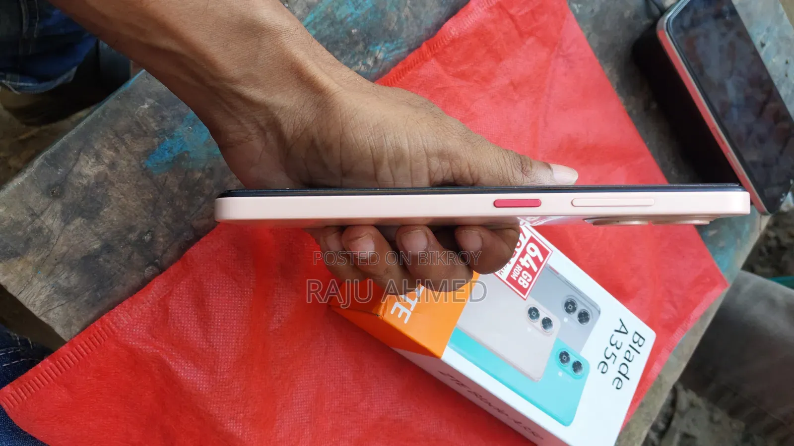 জেডটিই ব্লেড এ৩৫ ৬৪ জিবি পিংক