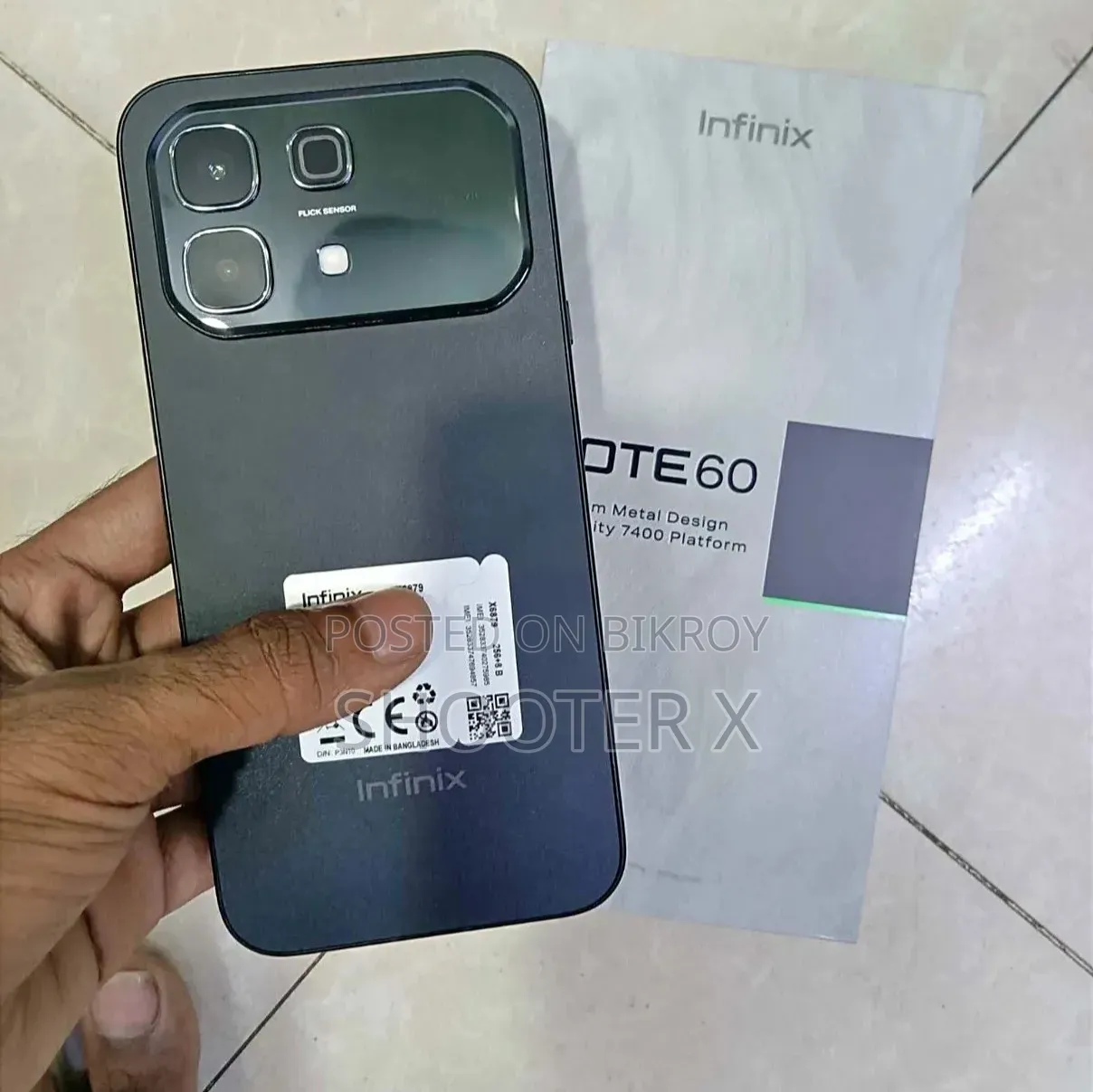 Infinix Note 60 256 GB Black