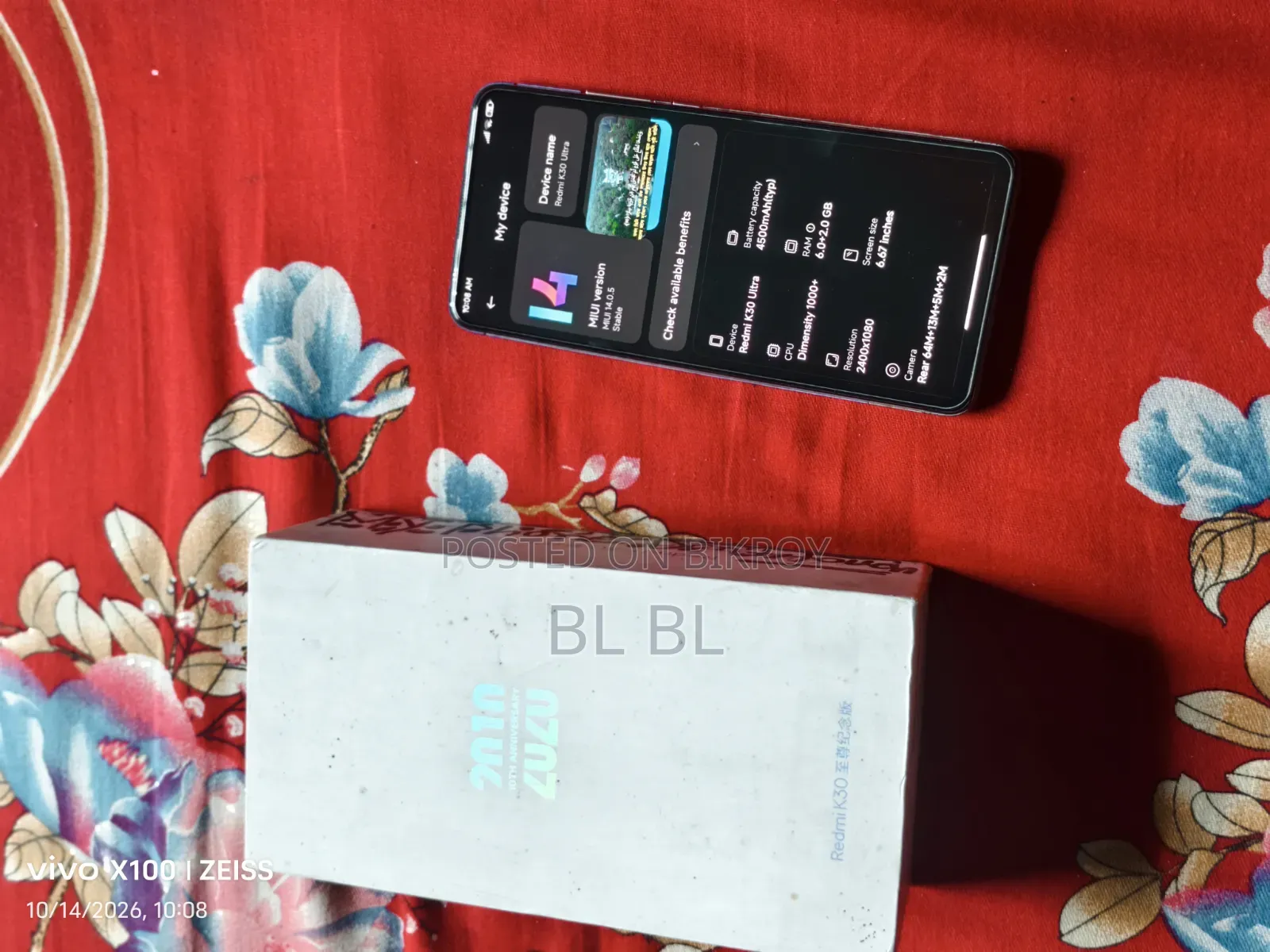 Xiaomi Redmi K30 128 GB Blue