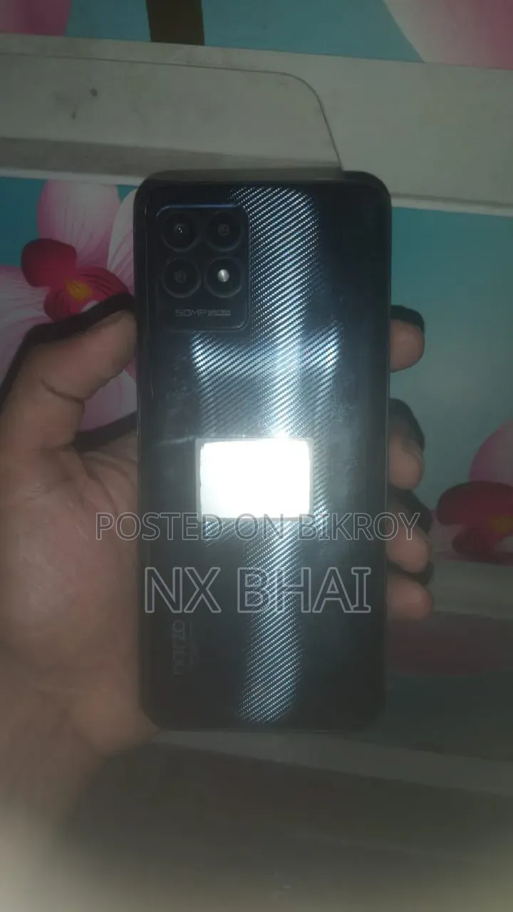 রিয়েলমি নারজো ৫০ ৫জি ১২৮ জিবি কালো