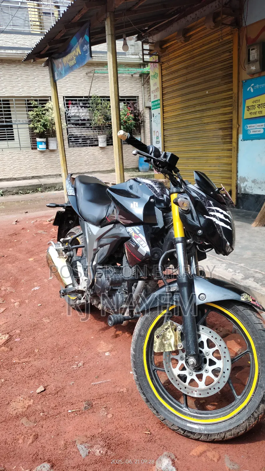 Suzuki Gixxer 2016 Black